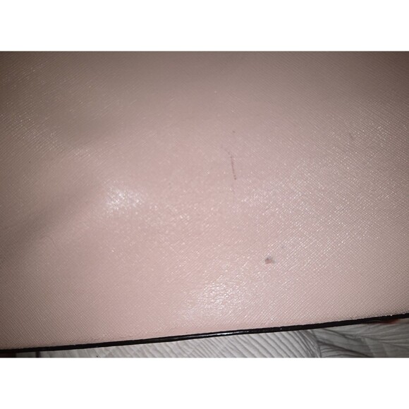 Michael Kors Jet Set Travel Laptop Carryall Tote Saffiano Leather Blush Large - Picture 3 of 16